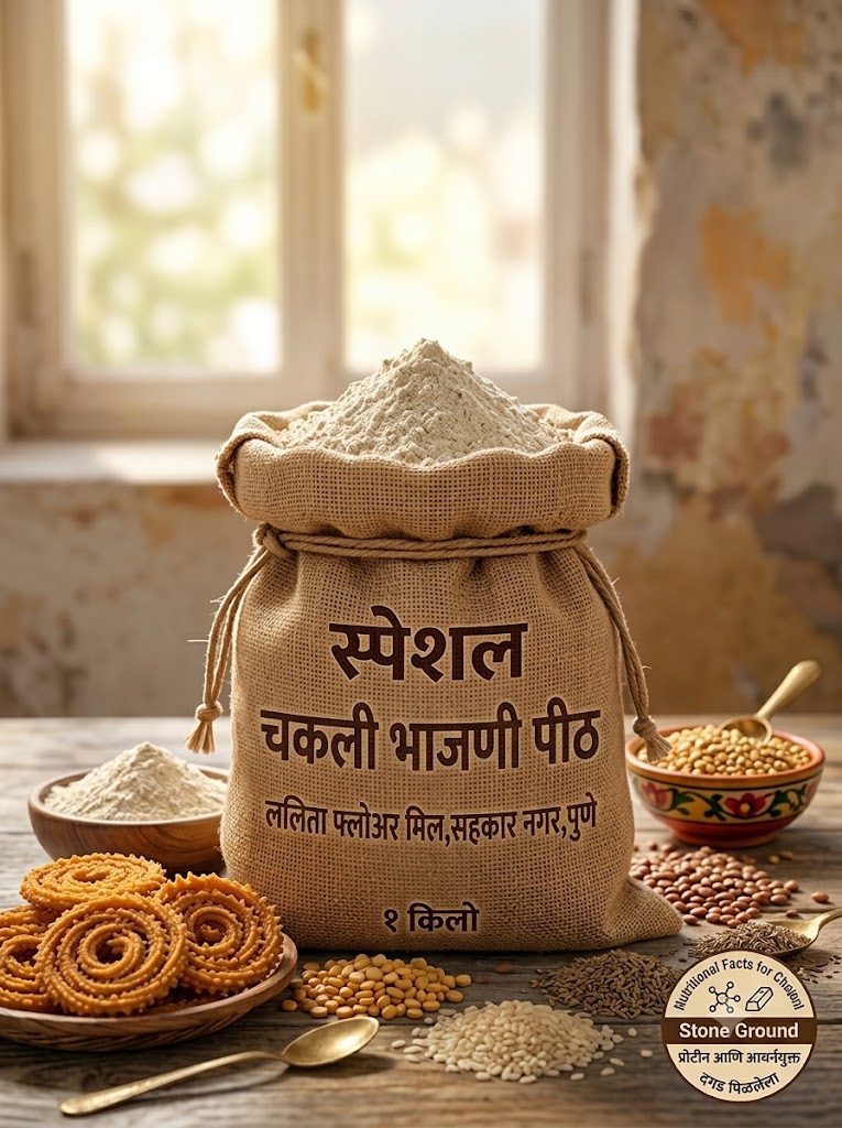 स्पेशल चकली भाजणी पीठ