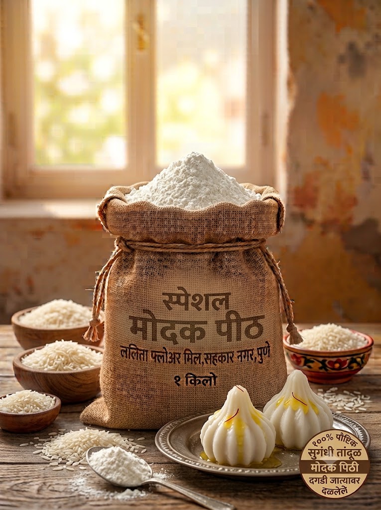स्पेशल मोदक पीठ / मोदक पिठी