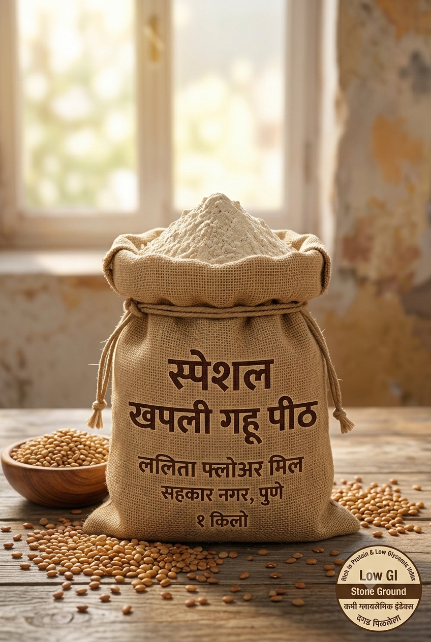 स्पेशल खपली गहू पीठ